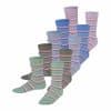 ESPRIT Multi Stripe, 5-pack randiga barnstrumpor, ekologisk bomull