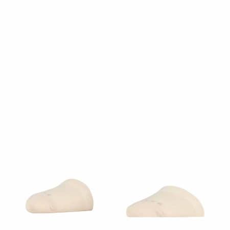 Falke Toe Sock Cream, beigefärgade halvsocka för mules eller tofflor