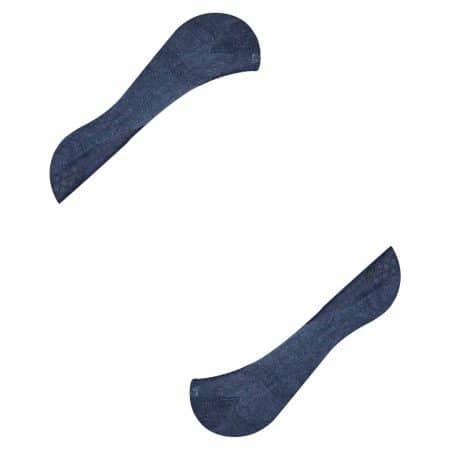 Falke Steps Medium Navy, blåa osynliga strumpor för ballerinaskor, loafers och espandrillos