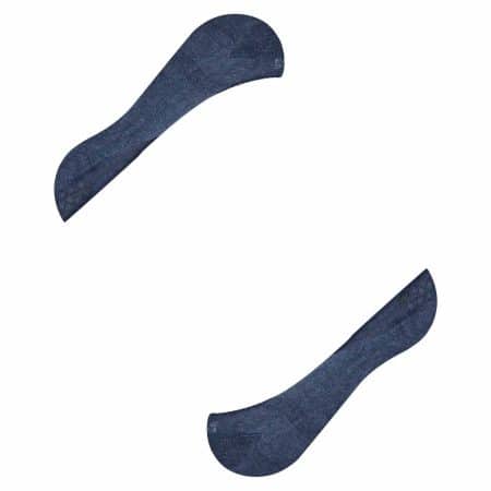 Falke Steps Medium Navy, blåa osynliga strumpor för ballerinaskor, loafers och espandrillos