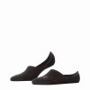 Falke Steps High Black, svarta osynliga strumpor