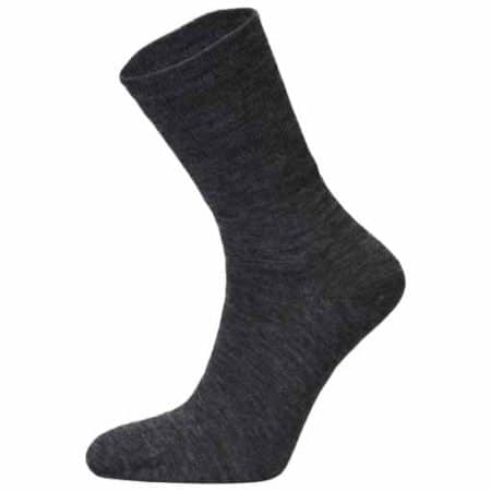 Bola Softsock merino grafit, mörkgrå, för känsliga fötter utan sömmar och resår