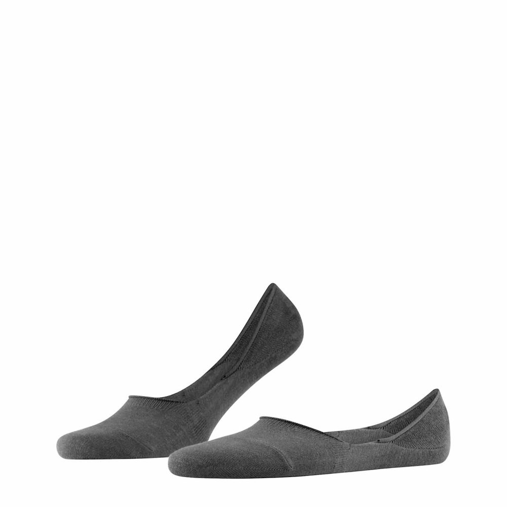 FALKE Steps Medium Cut Men Black, osynliga strumpor för loafers eller tofflor