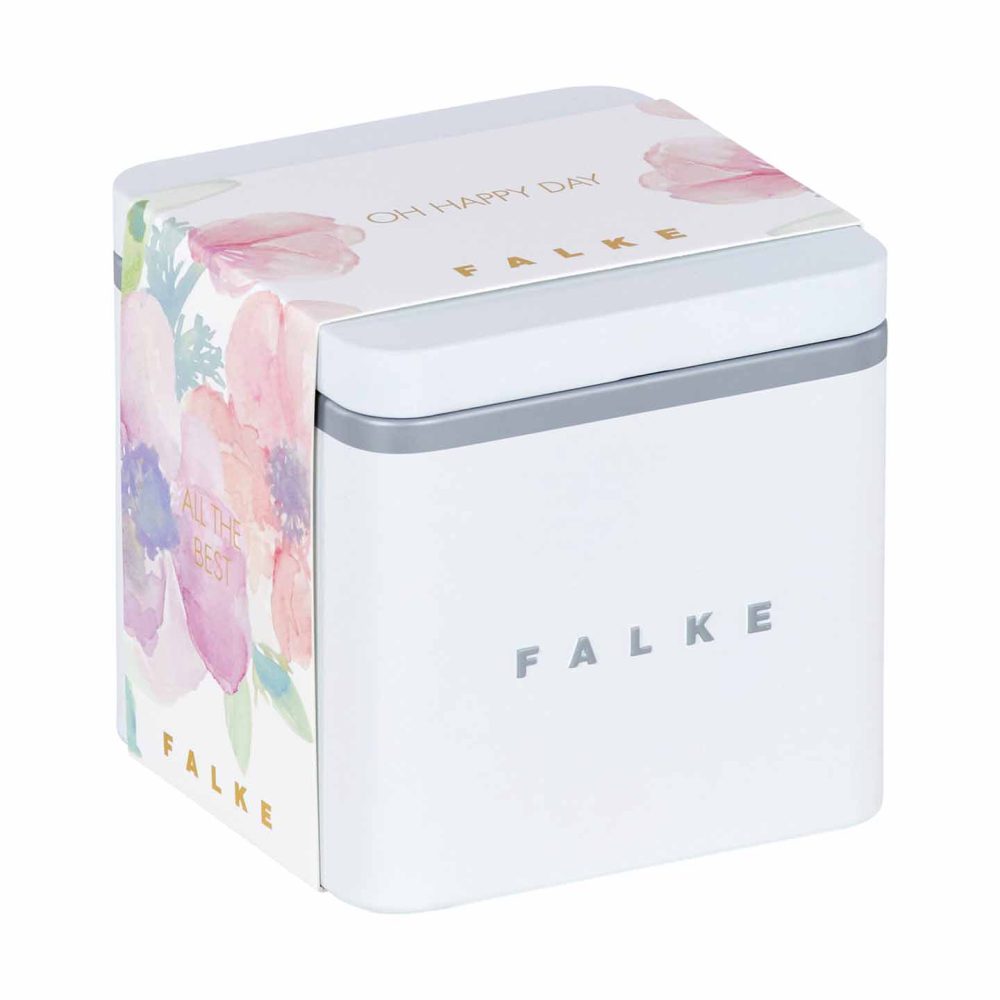 FALKE Happy Giftbox Rose, 3-pack damstrumpor i bomull