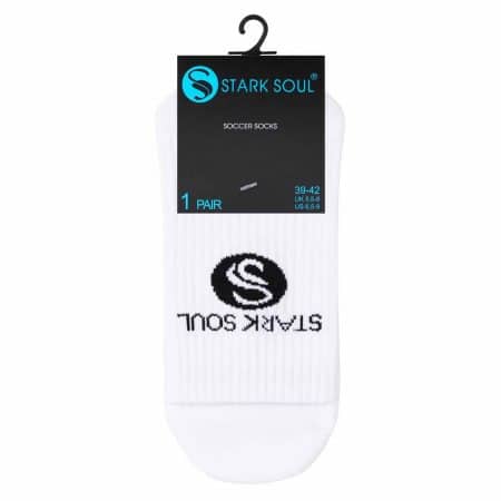 Stark Soul träningsstrumpor Fotboll, vit