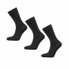 Bola Liner Merino Black, 3-pack svarta strumpor